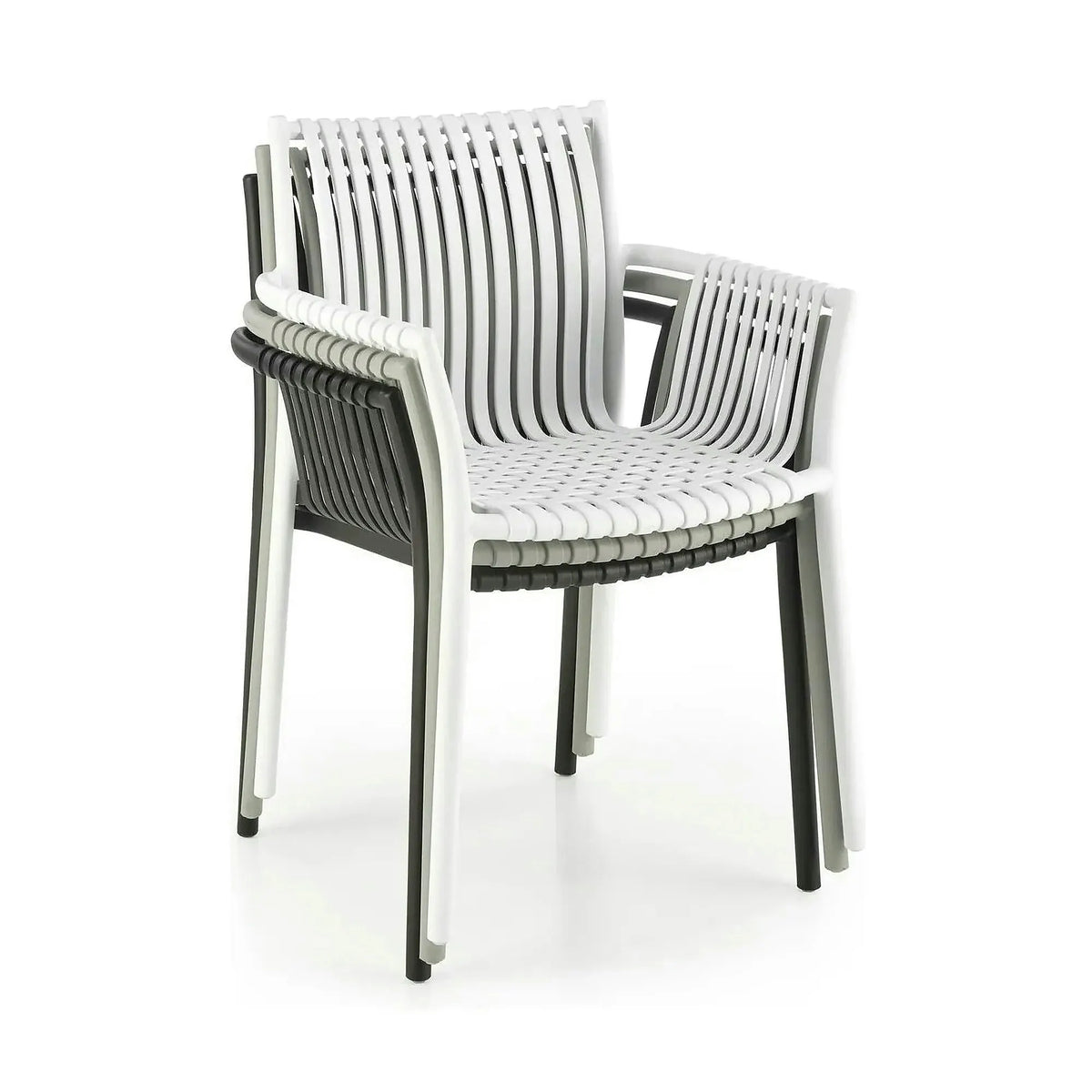 Scaun K492, gri, polipropilen, 60X56X84 cm