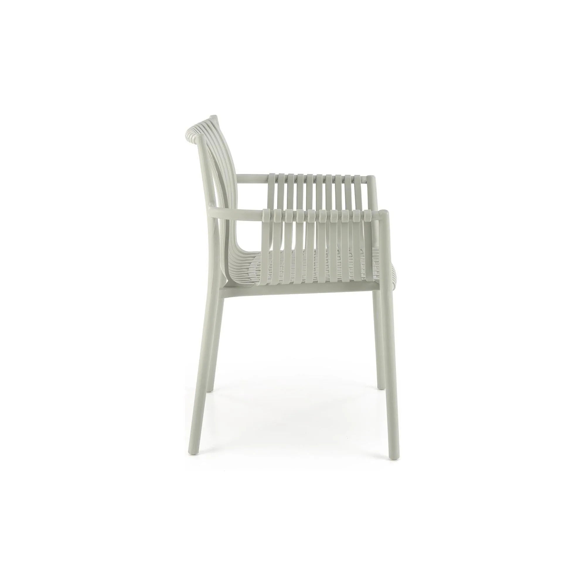 Scaun K492, gri, polipropilen, 60X56X84 cm