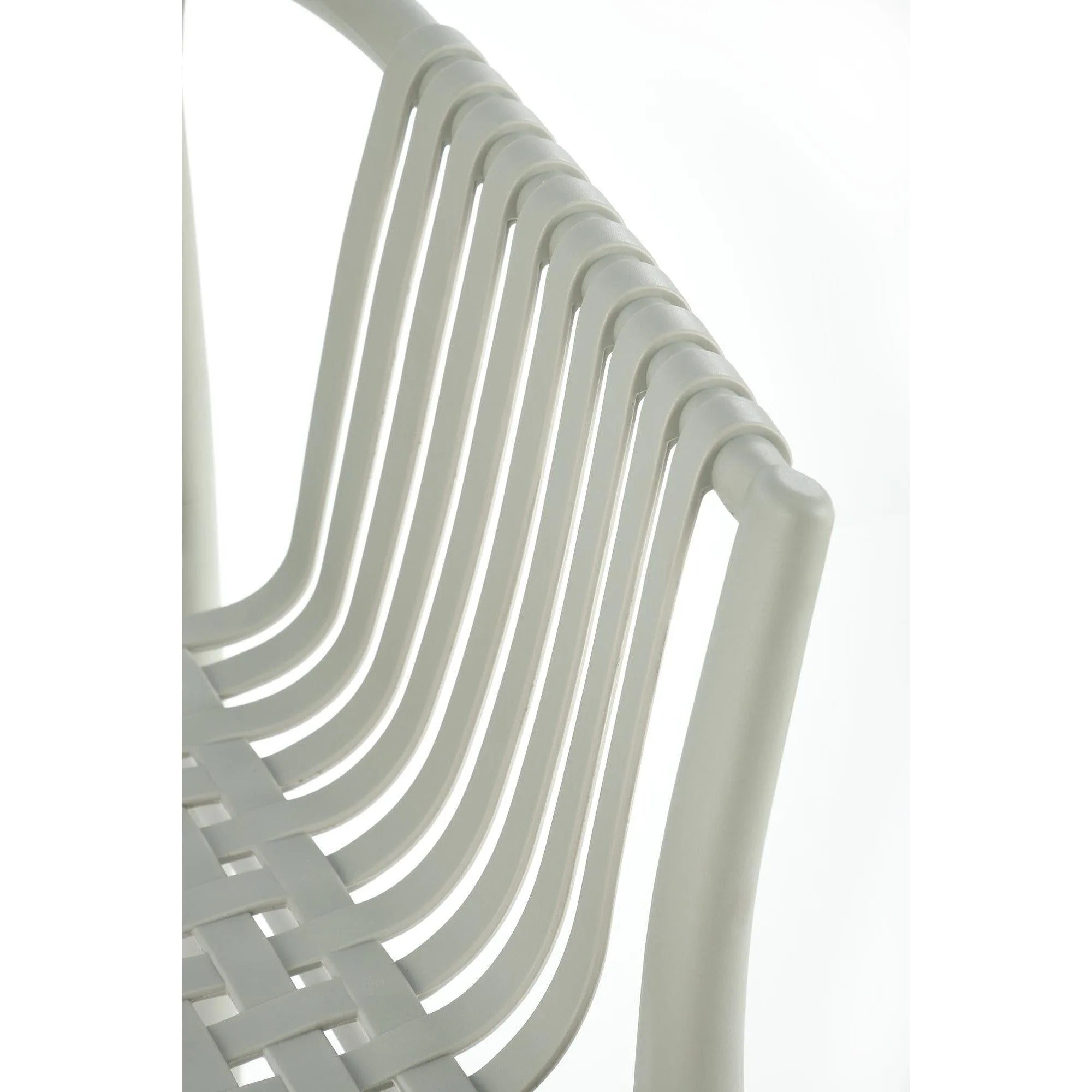 Scaun K492, gri, polipropilen, 60X56X84 cm