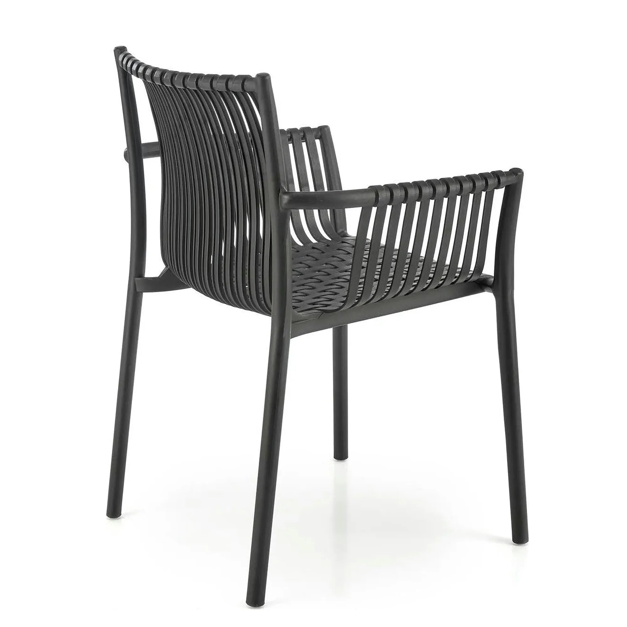 Scaun K492, negru, polipropilena, 60X56X84 cm