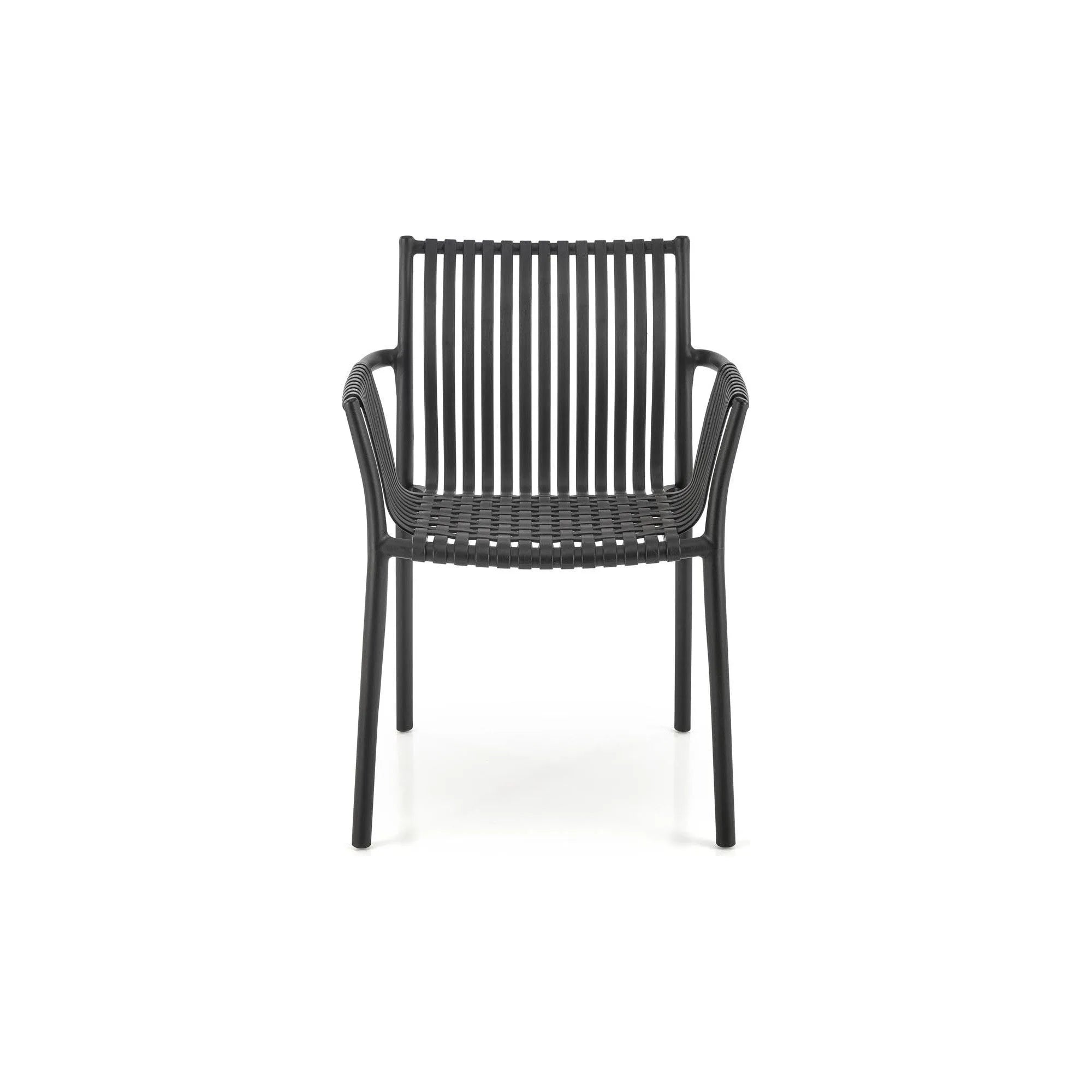 Scaun K492, negru, polipropilena, 60X56X84 cm