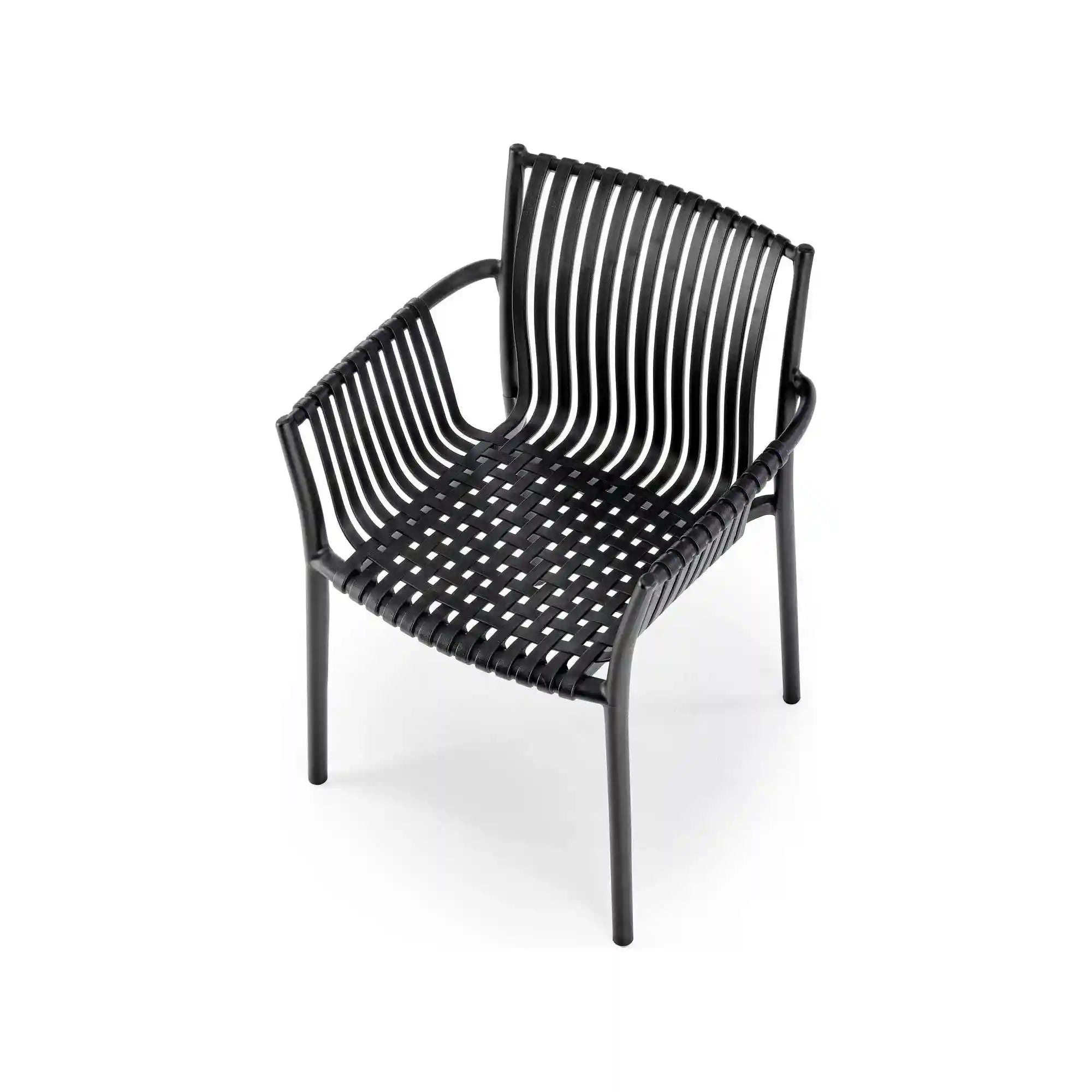 Scaun K492, negru, polipropilena, 60X56X84 cm