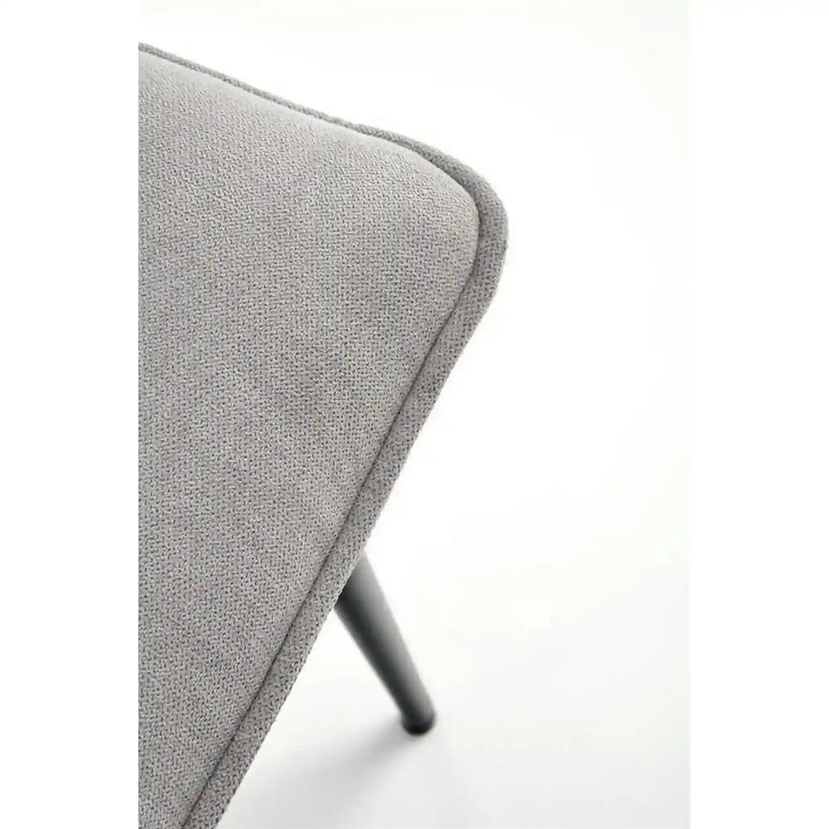 Scaun K493, gri/negru, stofa clasica/metal, 47x60x92 cm