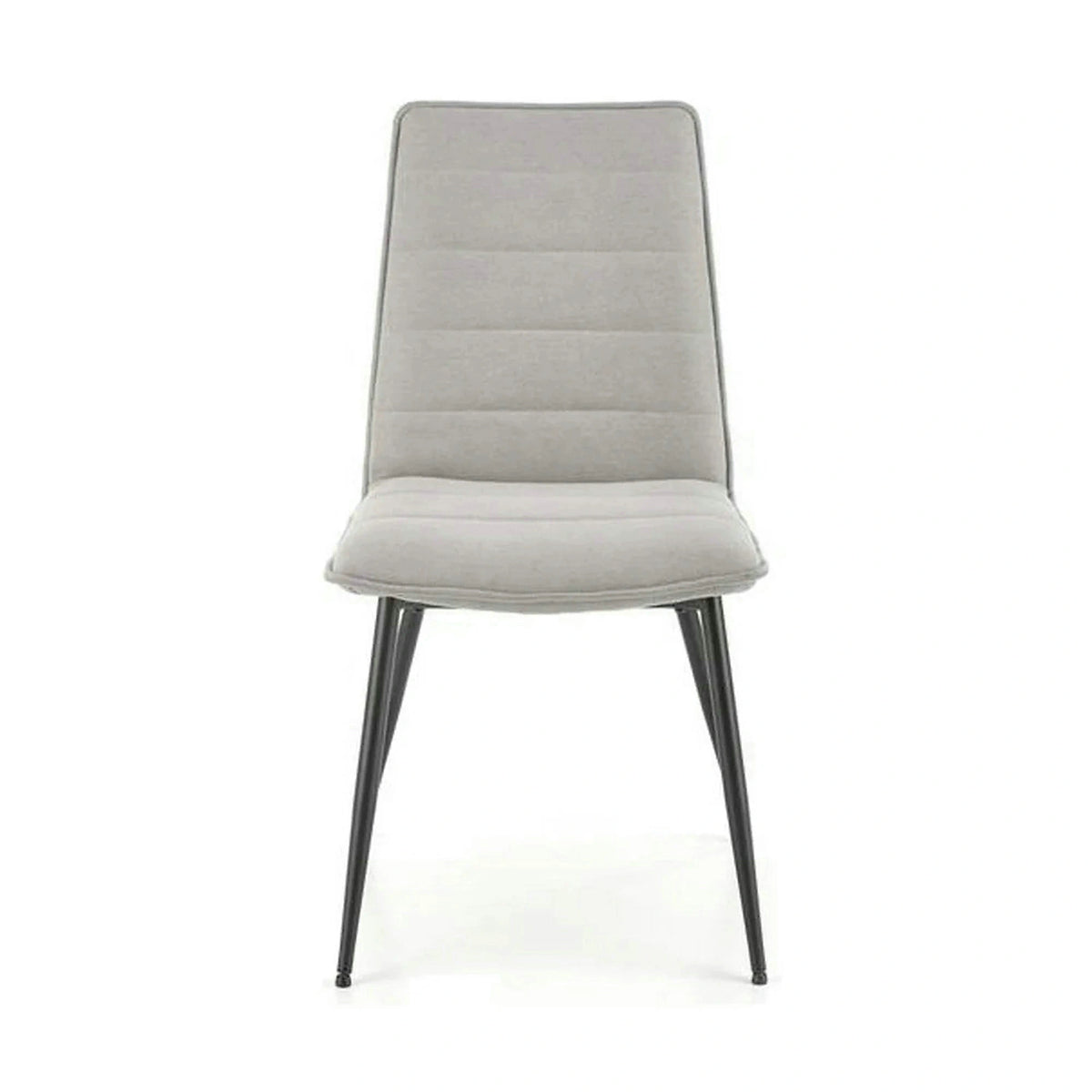Scaun K493, gri/negru, stofa clasica/metal, 47x60x92 cm