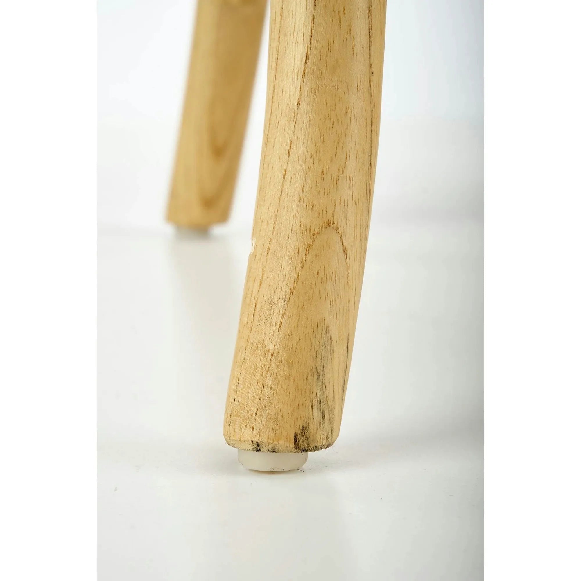 Scaun K502, stejar, ratan natural/lemn, 45x50x89 cm