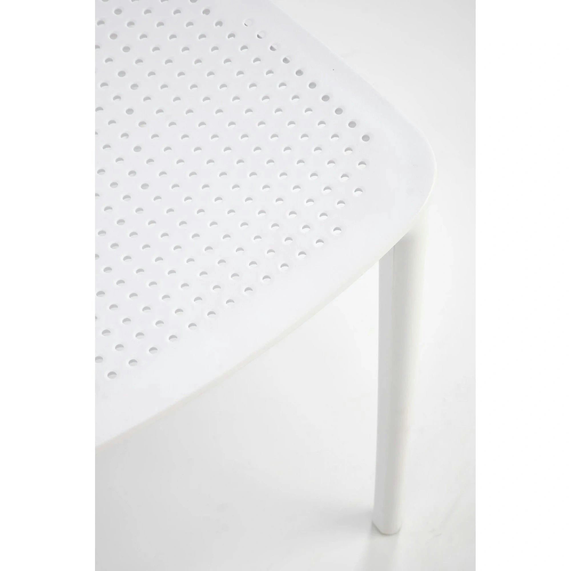 Scaun K514, alb, polipropilena, 42x55x79 cm