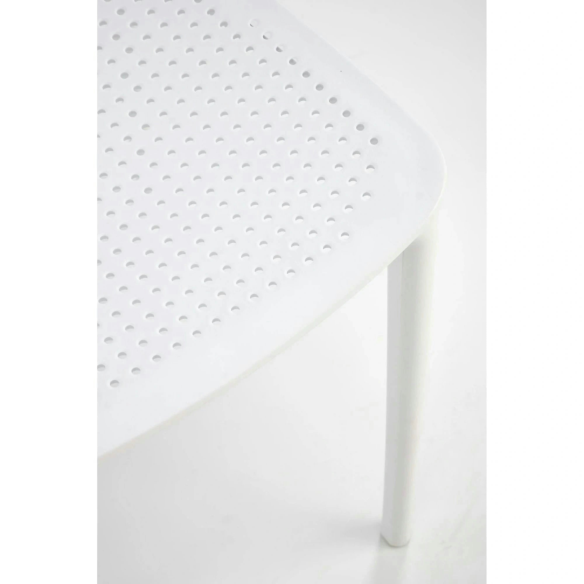 Scaun K514, alb, polipropilena, 42x55x79 cm
