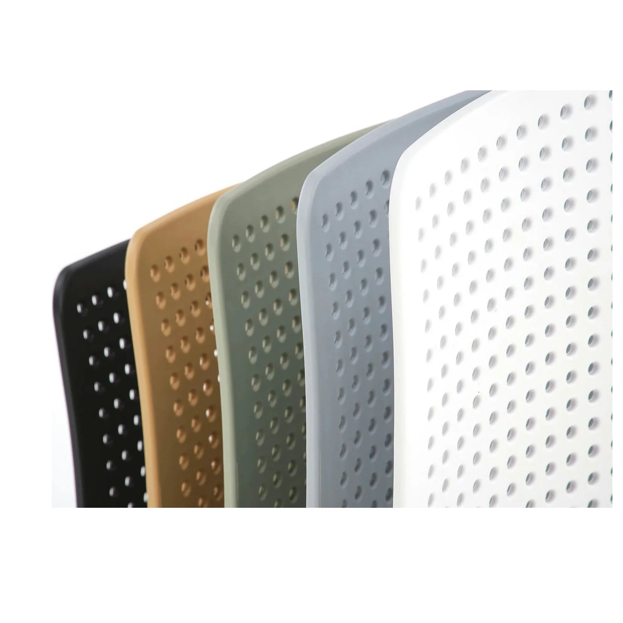 Scaun K514, alb, polipropilena, 42x55x79 cm
