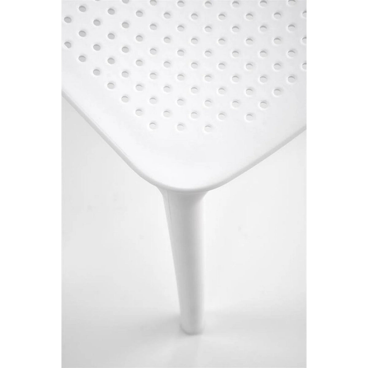 Scaun K514, alb, polipropilena, 42x55x79 cm