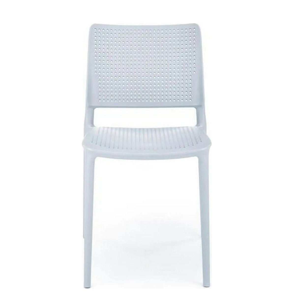 Scaun K514, albastru deschis, polipropilena, 42x55x79 cm