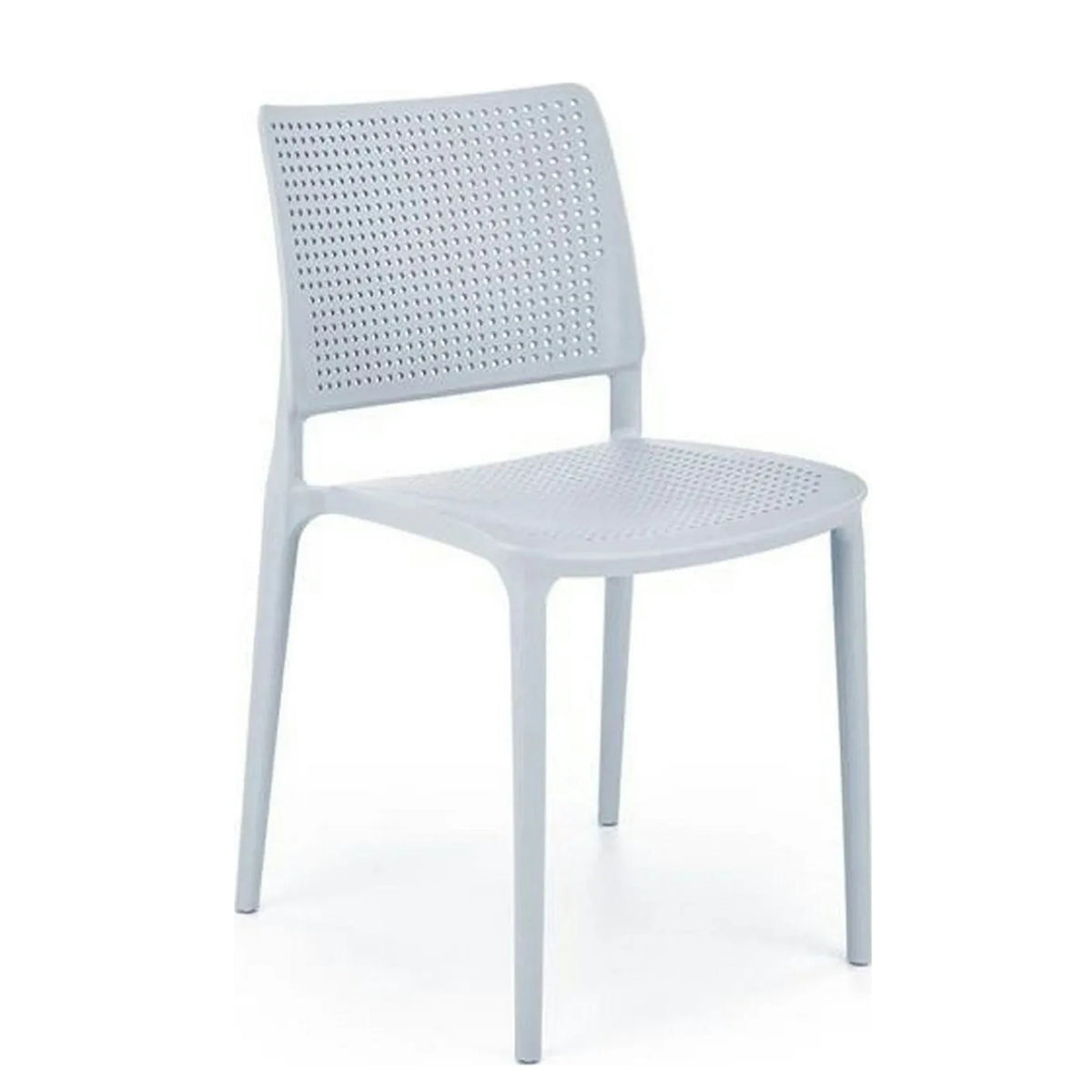 Scaun K514, albastru deschis, polipropilena, 42x55x79 cm