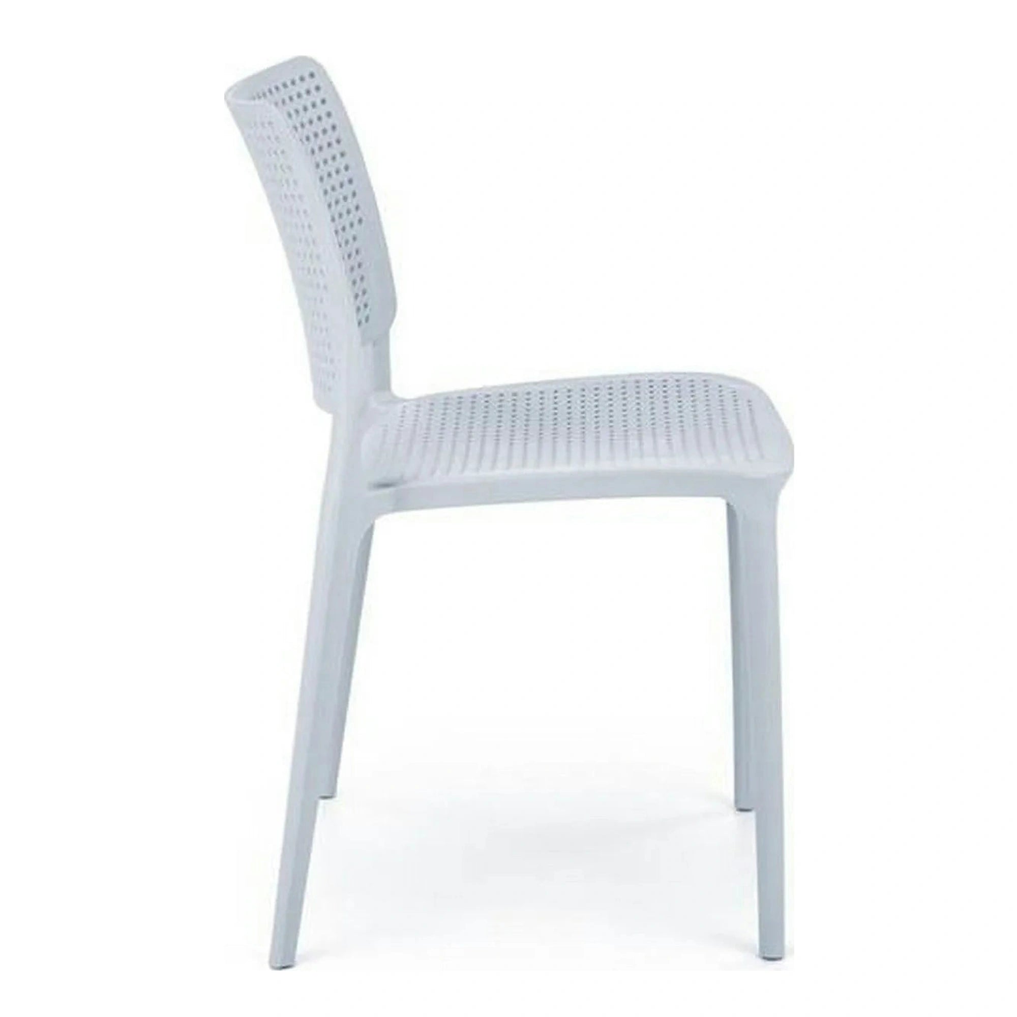 Scaun K514, albastru deschis, polipropilena, 42x55x79 cm