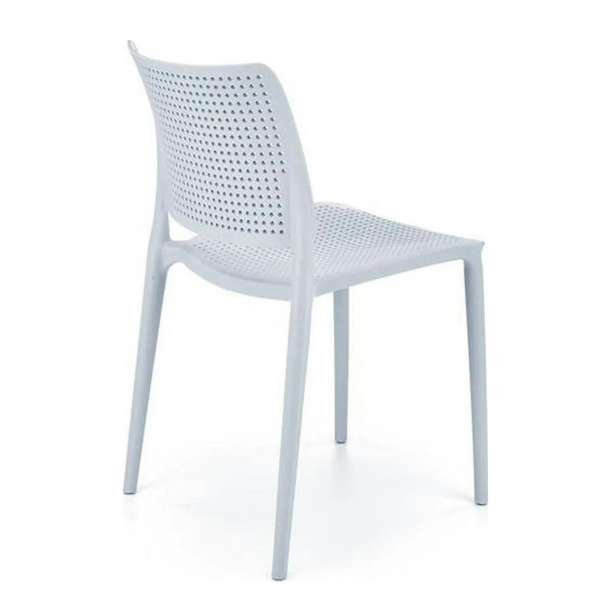 Scaun K514, albastru deschis, polipropilena, 42x55x79 cm