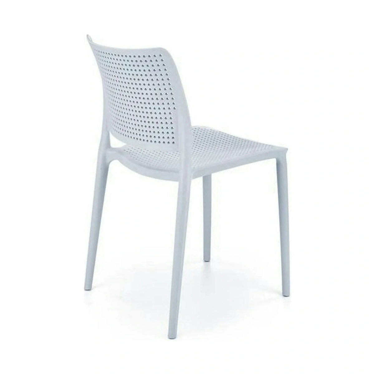 Scaun K514, albastru deschis, polipropilena, 42x55x79 cm