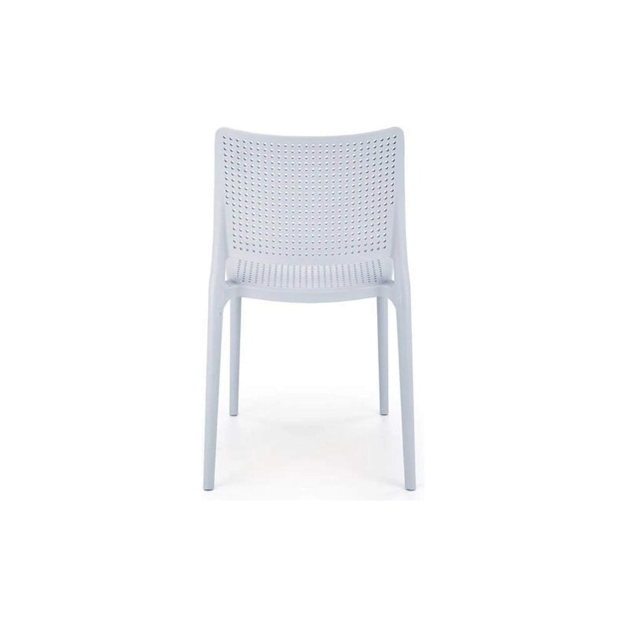 Scaun K514, albastru deschis, polipropilena, 42x55x79 cm