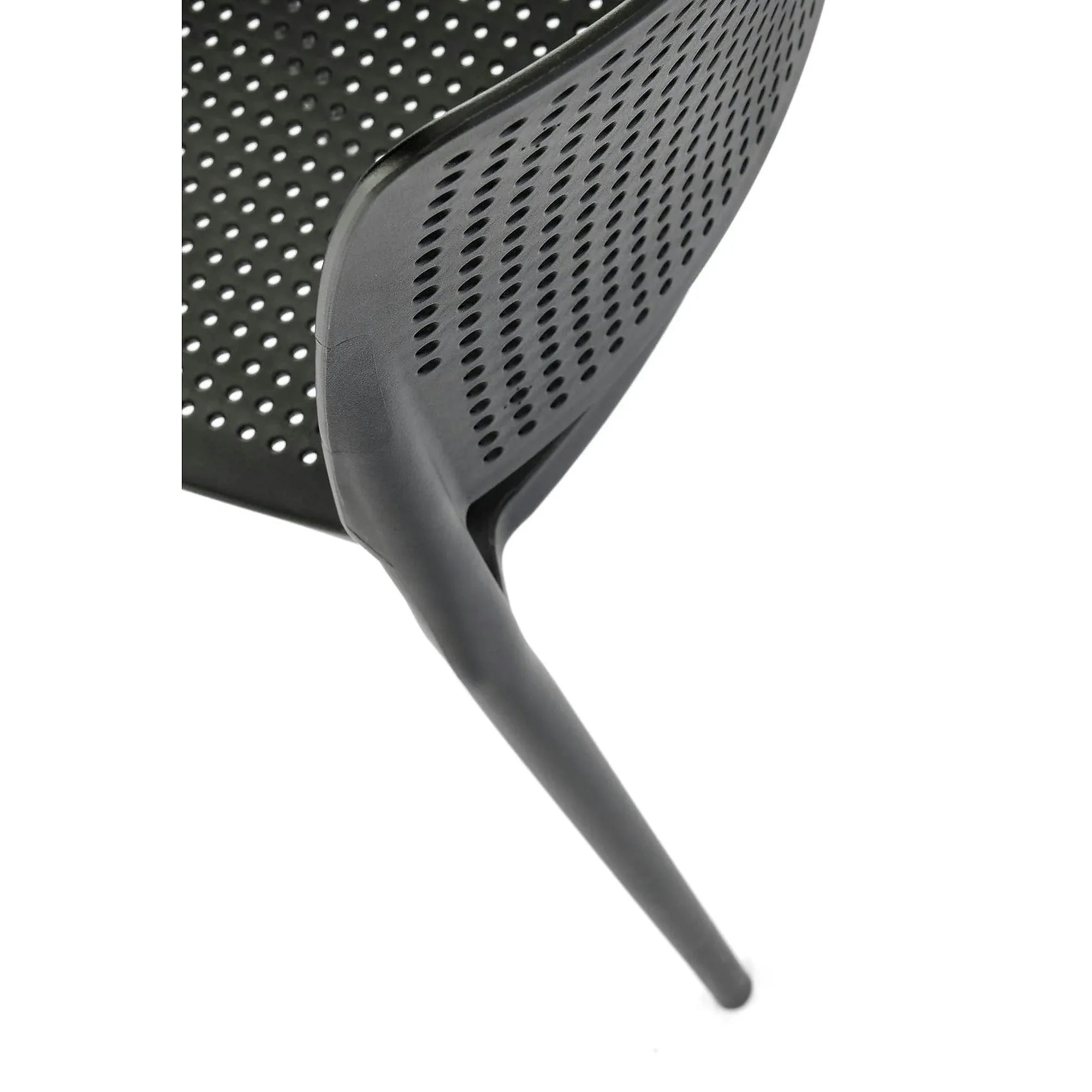 Scaun K514, negru, polipropilena, 42x55x79 cm