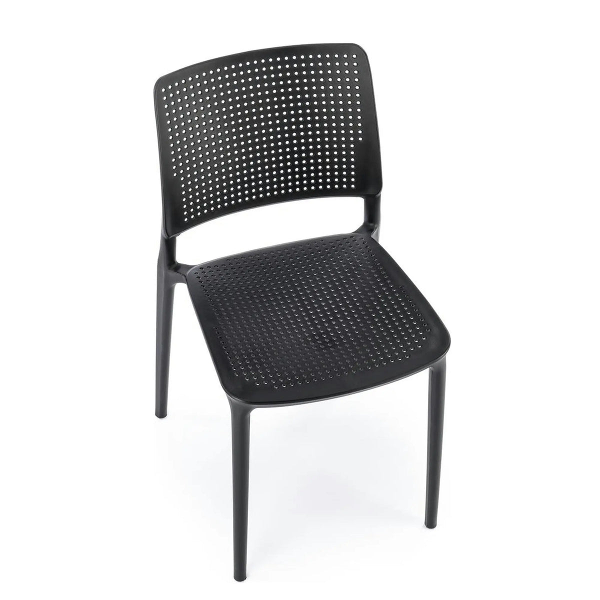 Scaun K514, negru, polipropilena, 42x55x79 cm