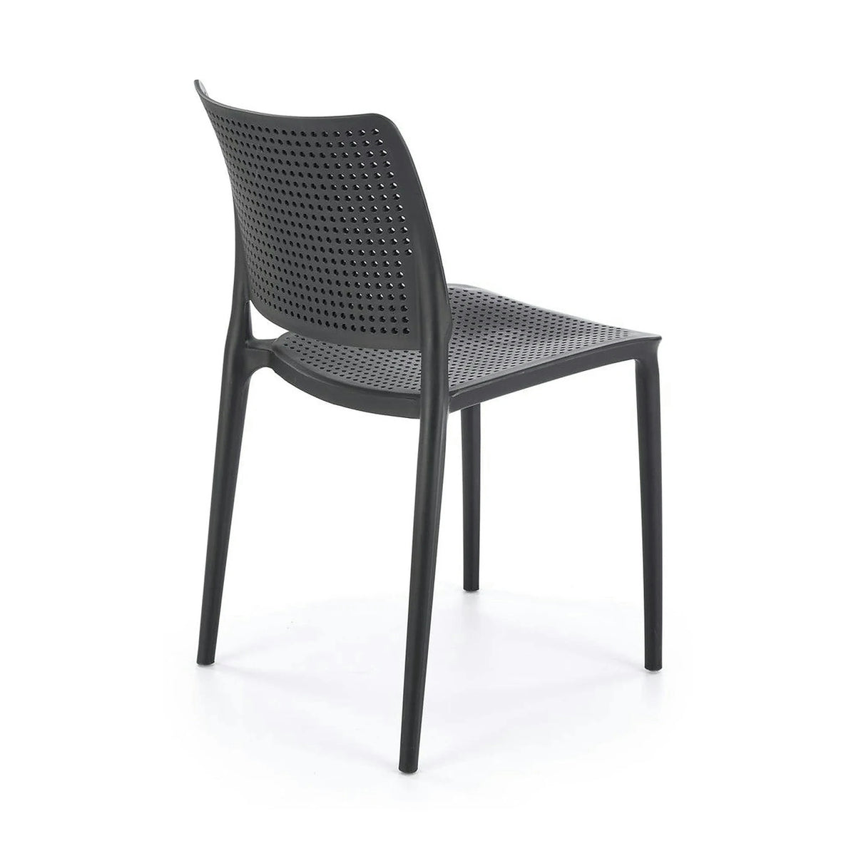 Scaun K514, negru, polipropilena, 42x55x79 cm
