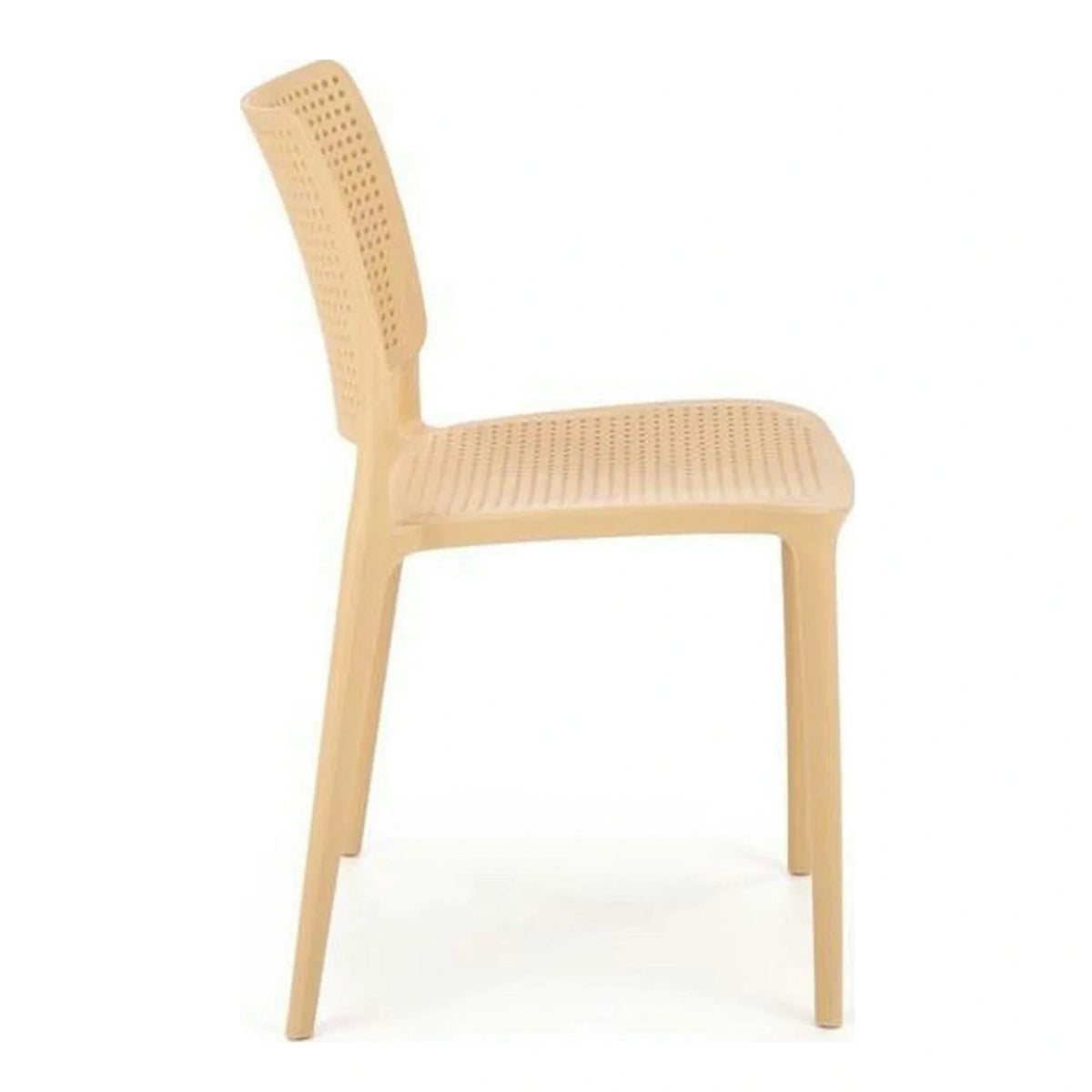 Scaun K514, portocaliu, polipropilena, 42x55x79 cm
