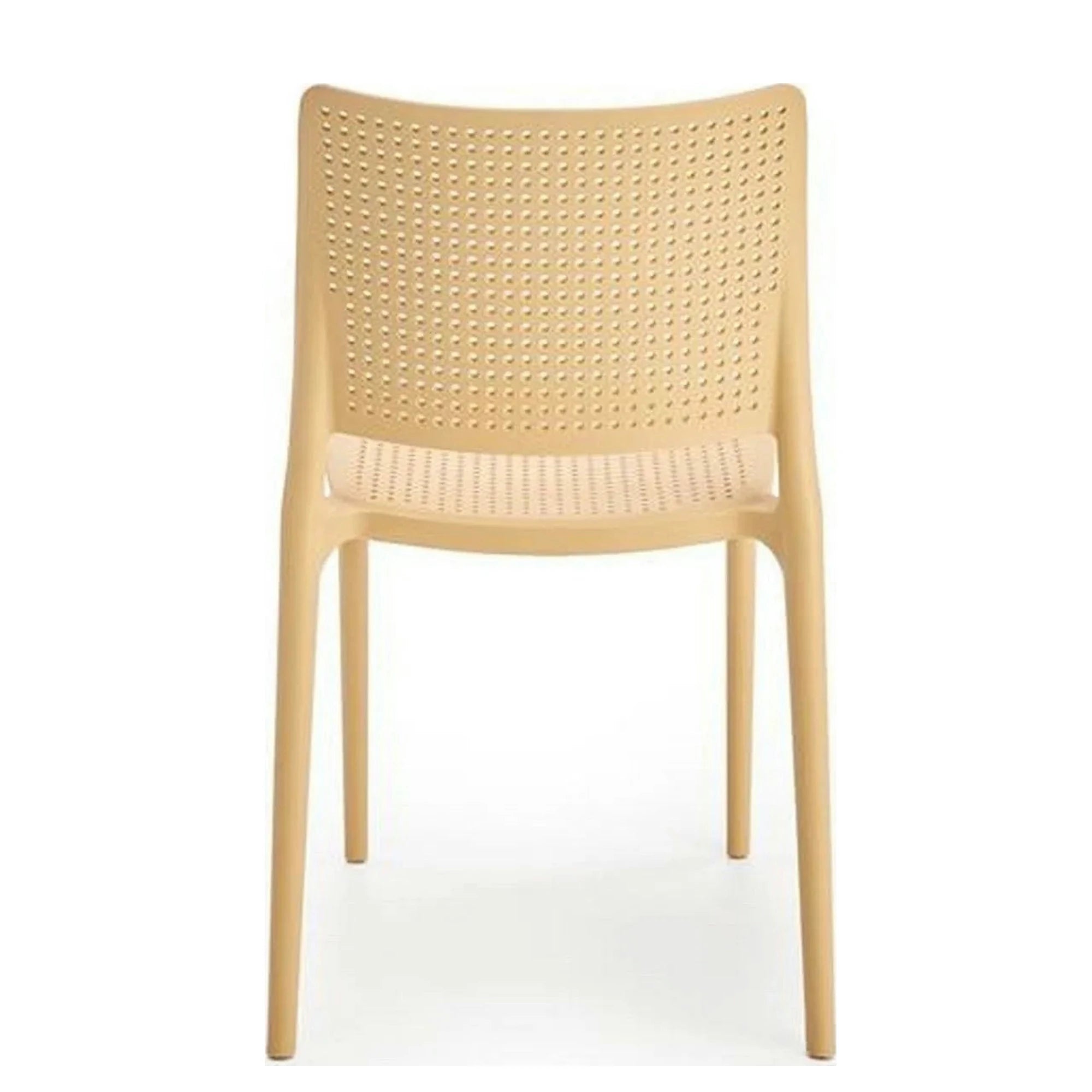 Scaun K514, portocaliu, polipropilena, 42x55x79 cm