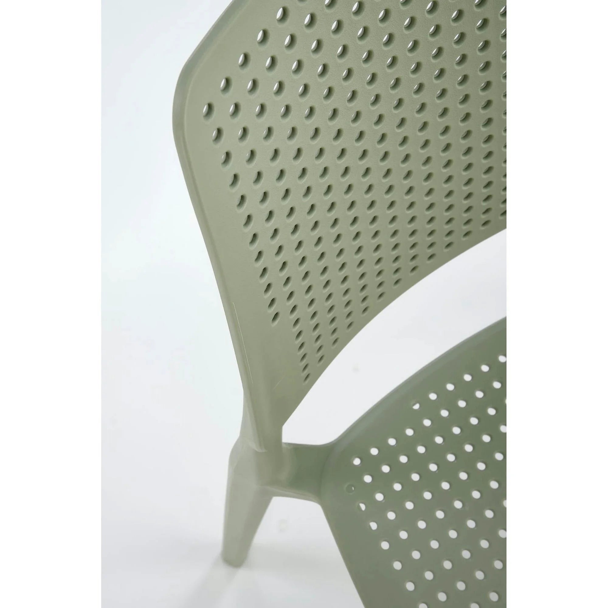 Scaun K514, verde menta, polipropilena, 42x55x79 cm