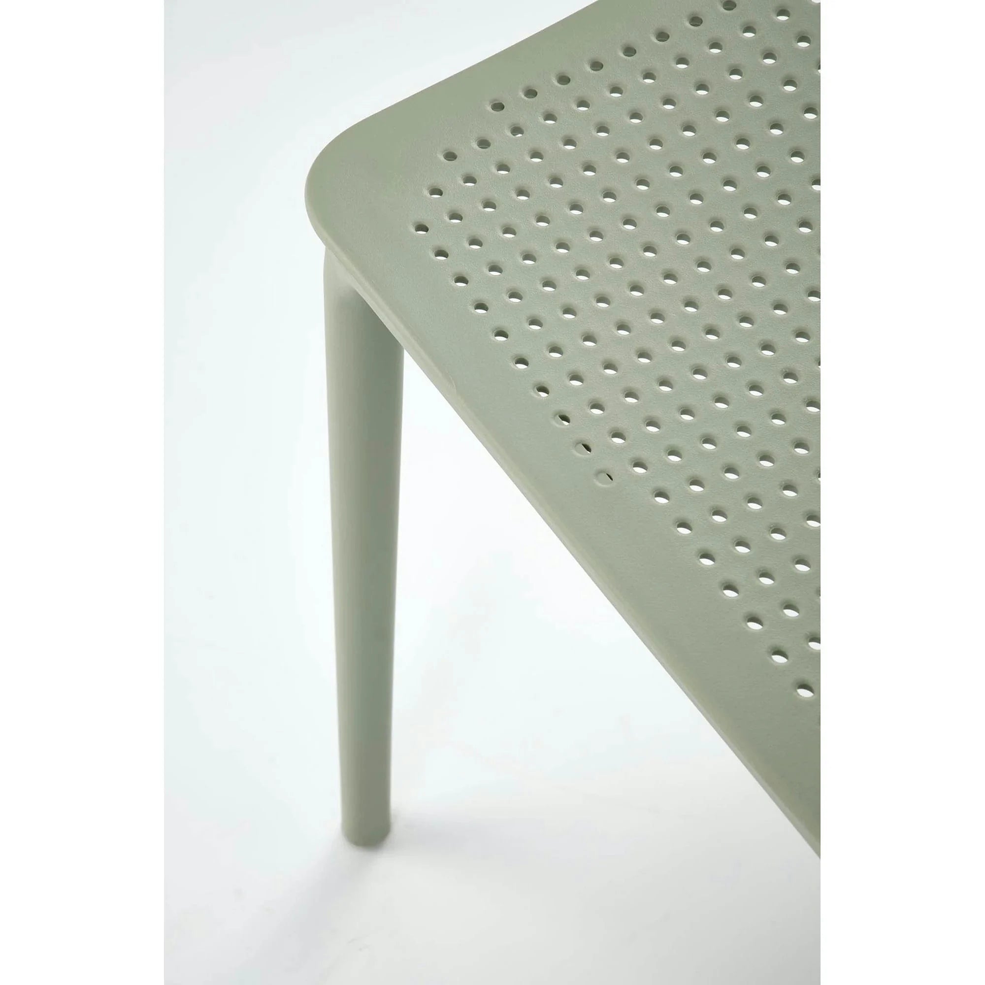 Scaun K514, verde menta, polipropilena, 42x55x79 cm