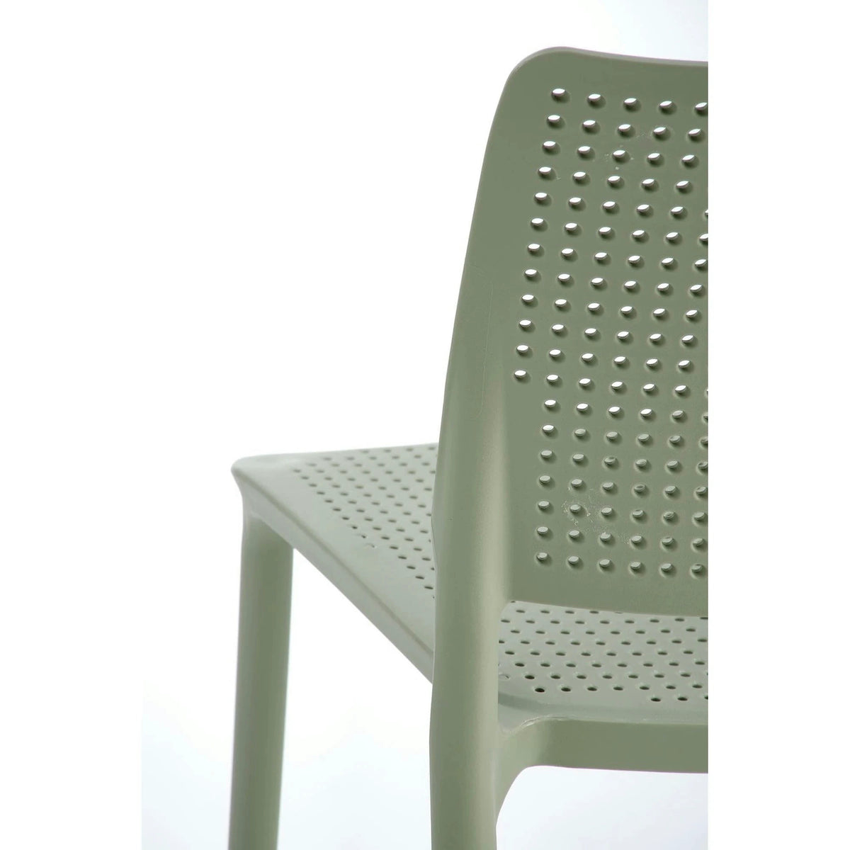 Scaun K514, verde menta, polipropilena, 42x55x79 cm