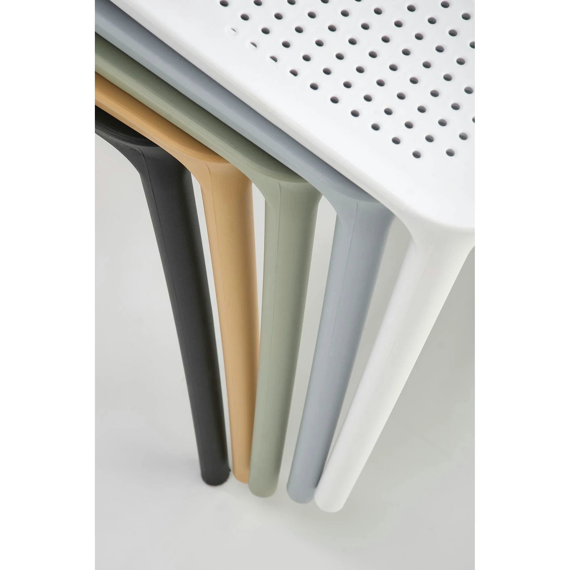 Scaun K514, verde menta, polipropilena, 42x55x79 cm
