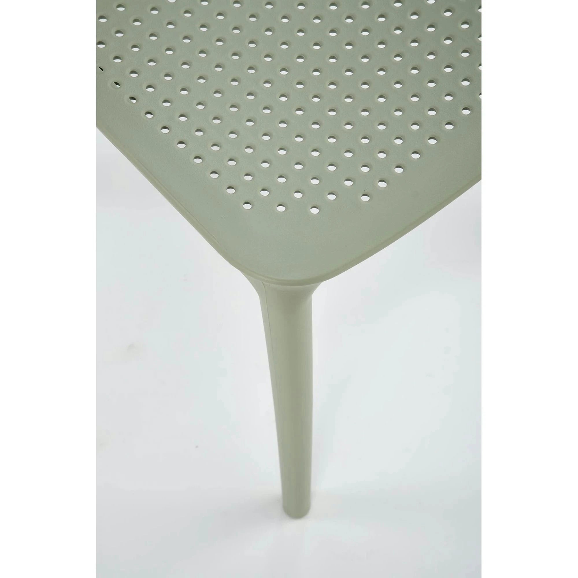Scaun K514, verde menta, polipropilena, 42x55x79 cm