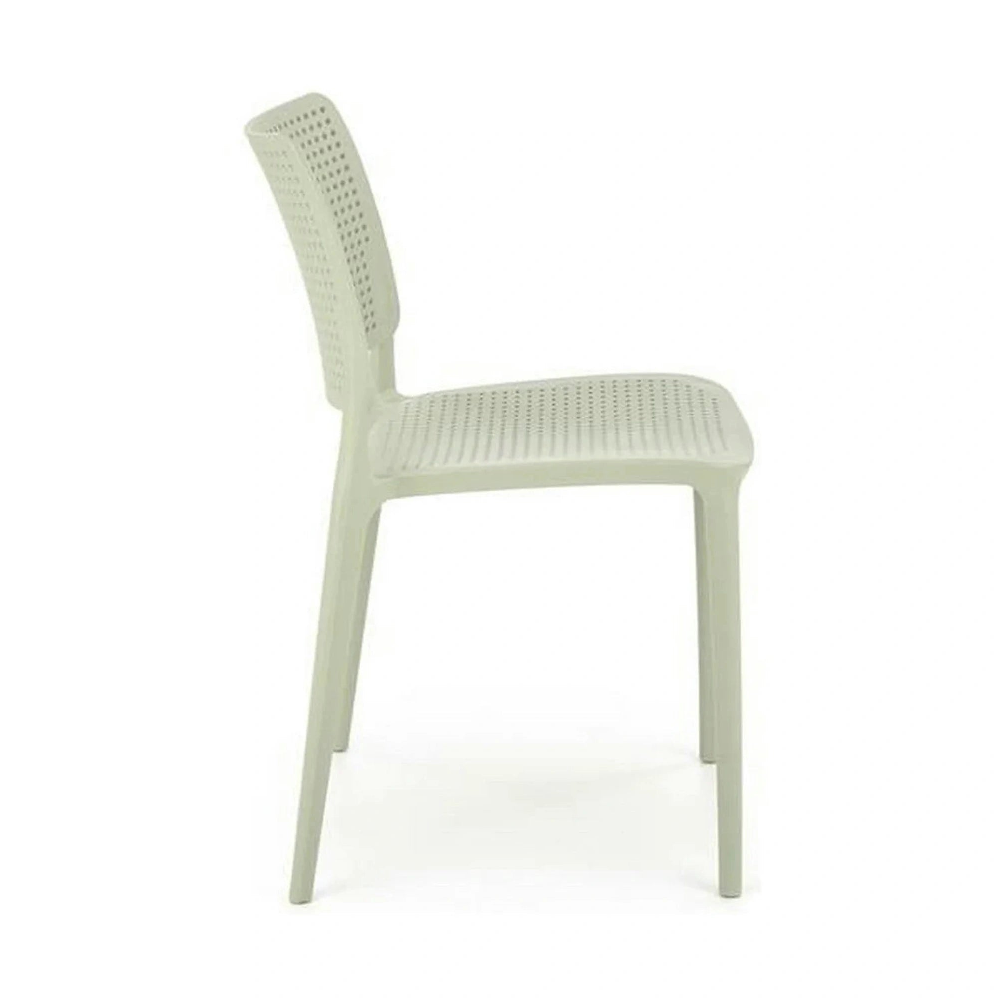 Scaun K514, verde menta, polipropilena, 42x55x79 cm