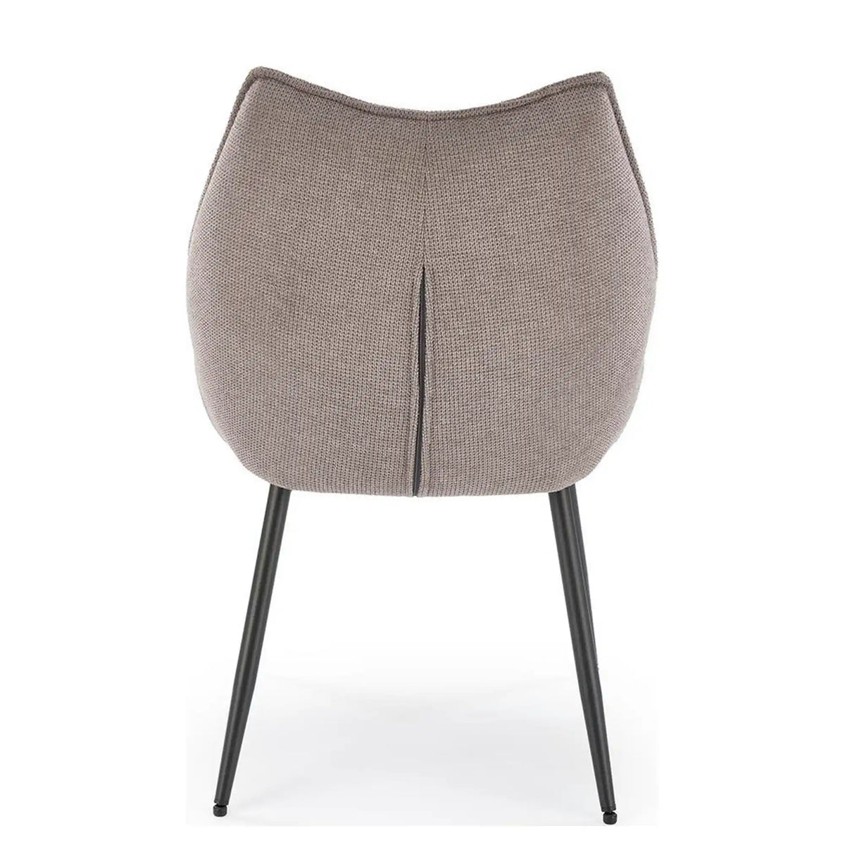 Scaun K543, gri/negru, stofa clasica/metal, 55x60x87 cm