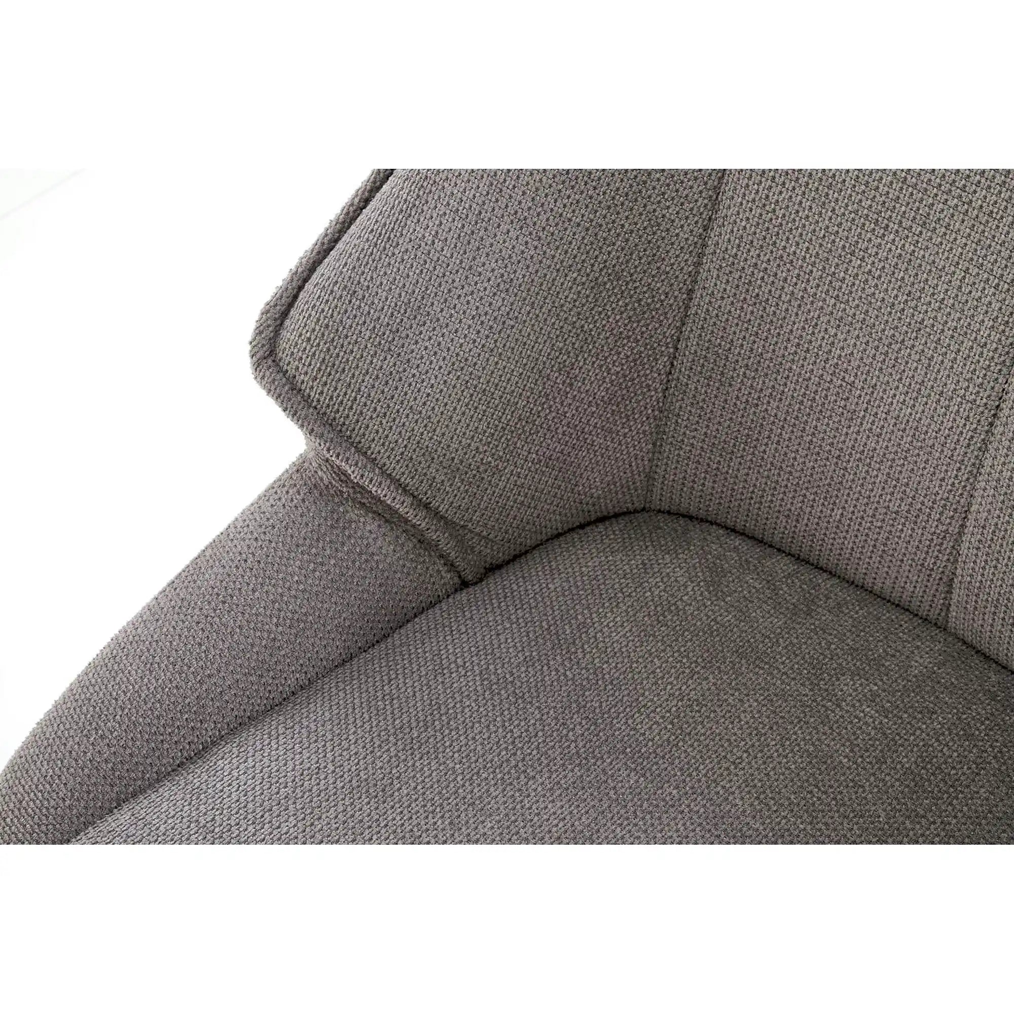 Scaun K543, gri/negru, stofa clasica/metal, 55x60x87 cm