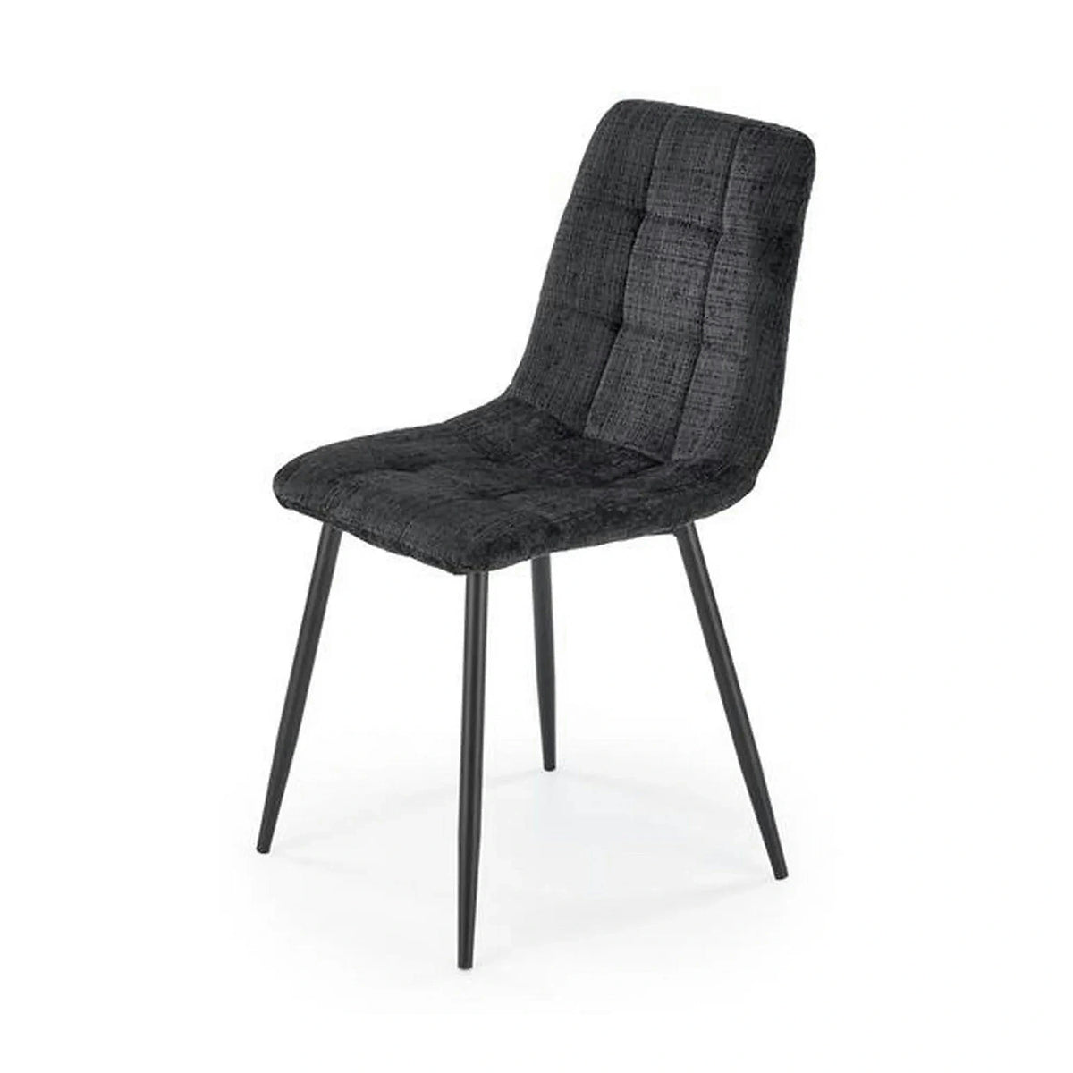 Scaun K547, negru, stofa clasica/metal, 45x53x87 cm