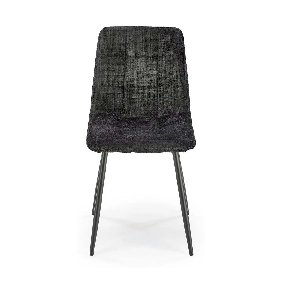 Scaun K547, negru, stofa clasica/metal, 45x53x87 cm