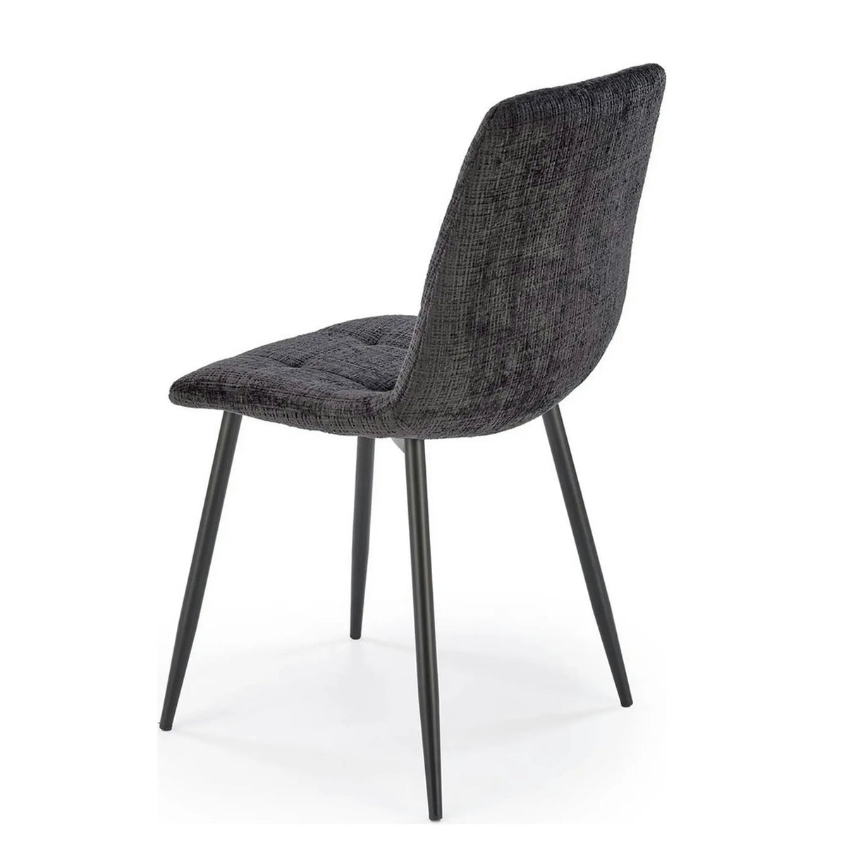 Scaun K547, negru, stofa clasica/metal, 45x53x87 cm