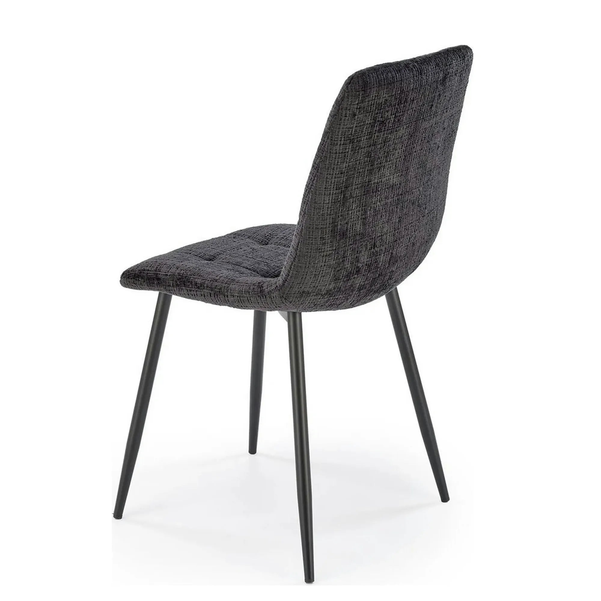 Scaun K547, negru, stofa clasica/metal, 45x53x87 cm