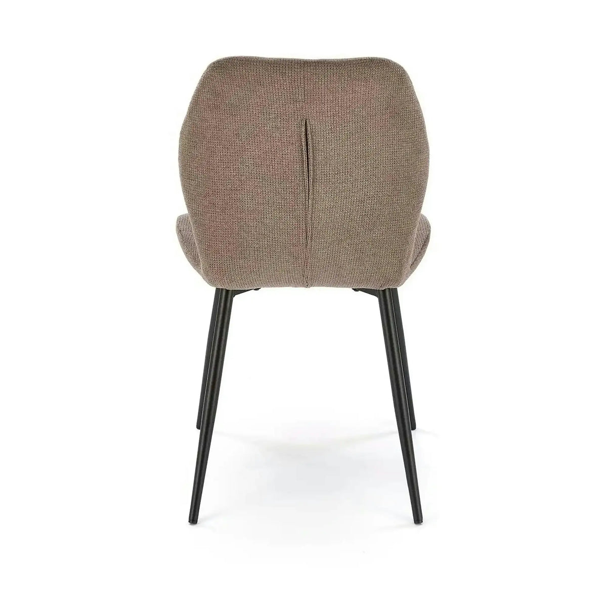 Scaun K548, gri/negru, stofa clasica/metal, 47x55x84 cm
