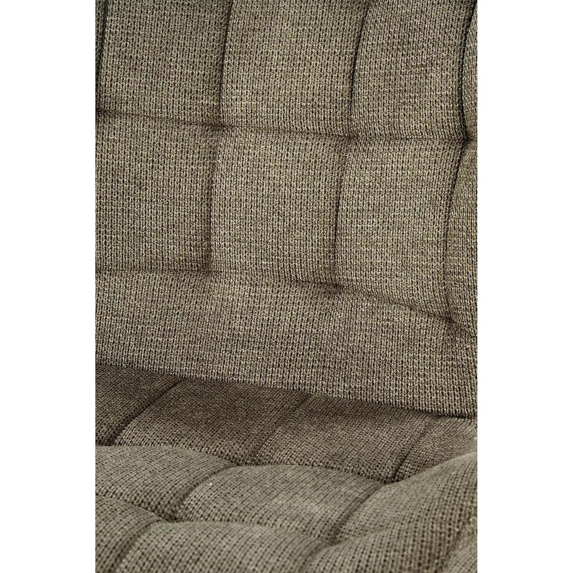 Scaun K548, verde/negru, stofa clasica/metal, 47x55x84 cm