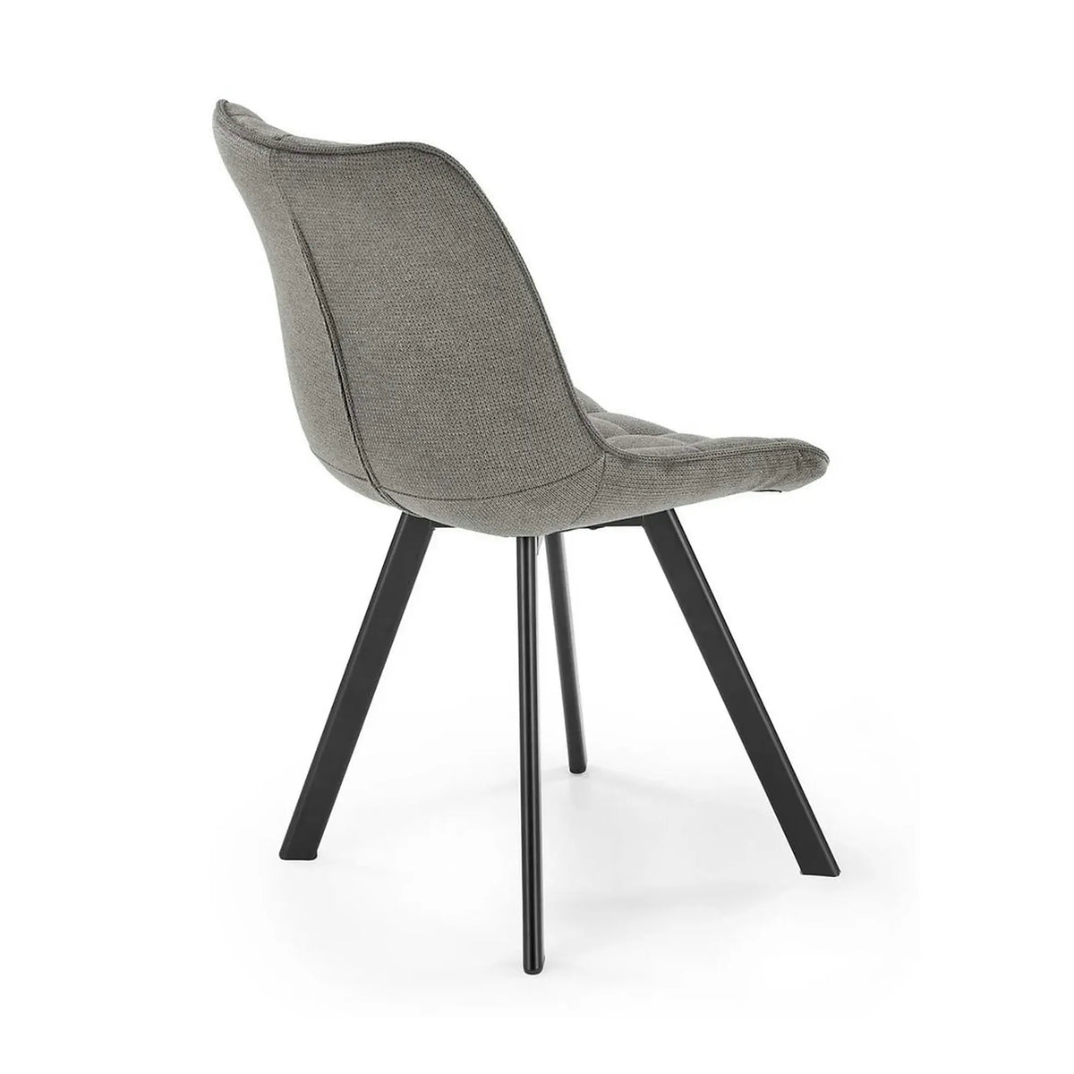 Scaun K549, gri/negru, stofa clasica/metal, 46x61x84 cm