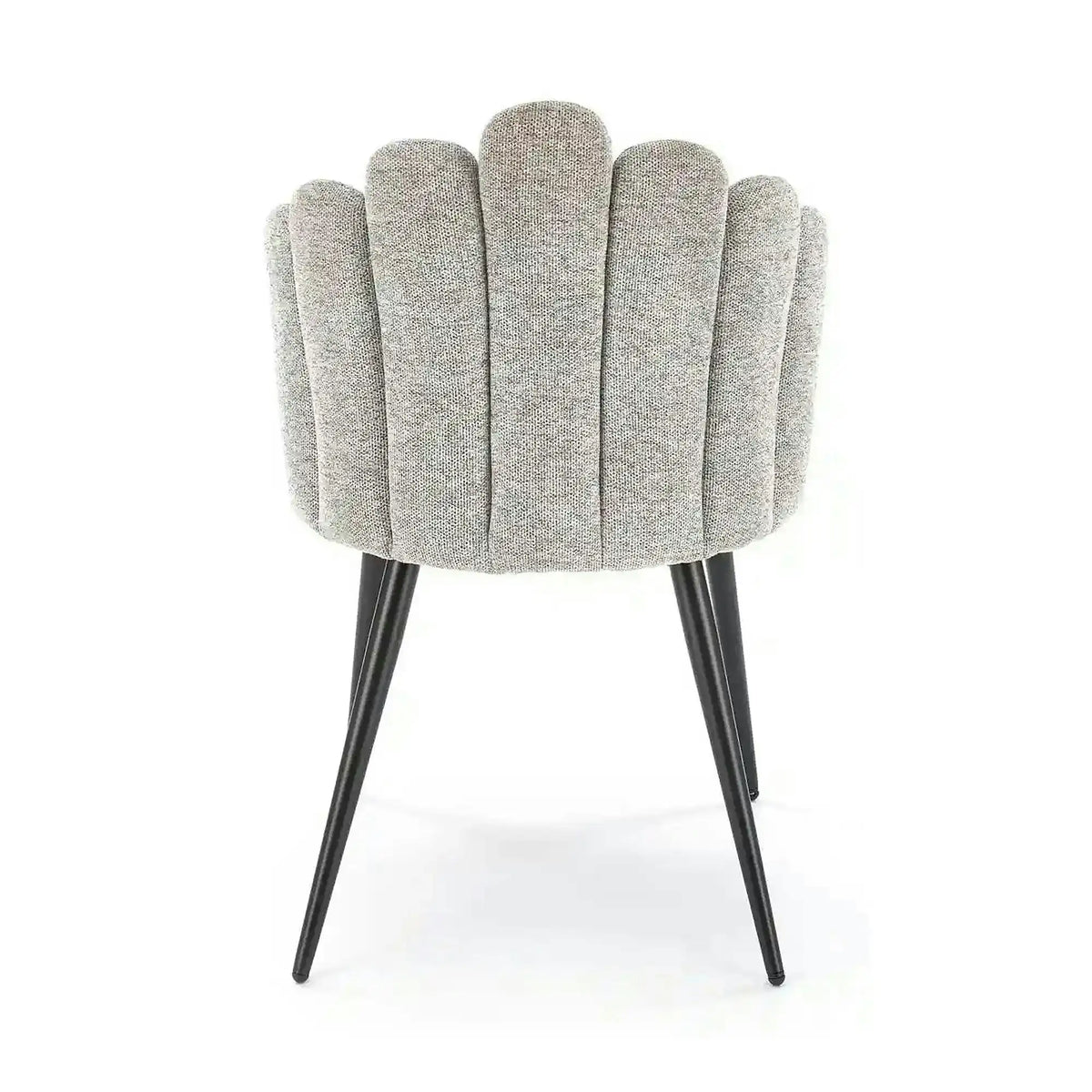 Scaun K552, gri/negru, stofa clasica/metal, 53x53x83 cm