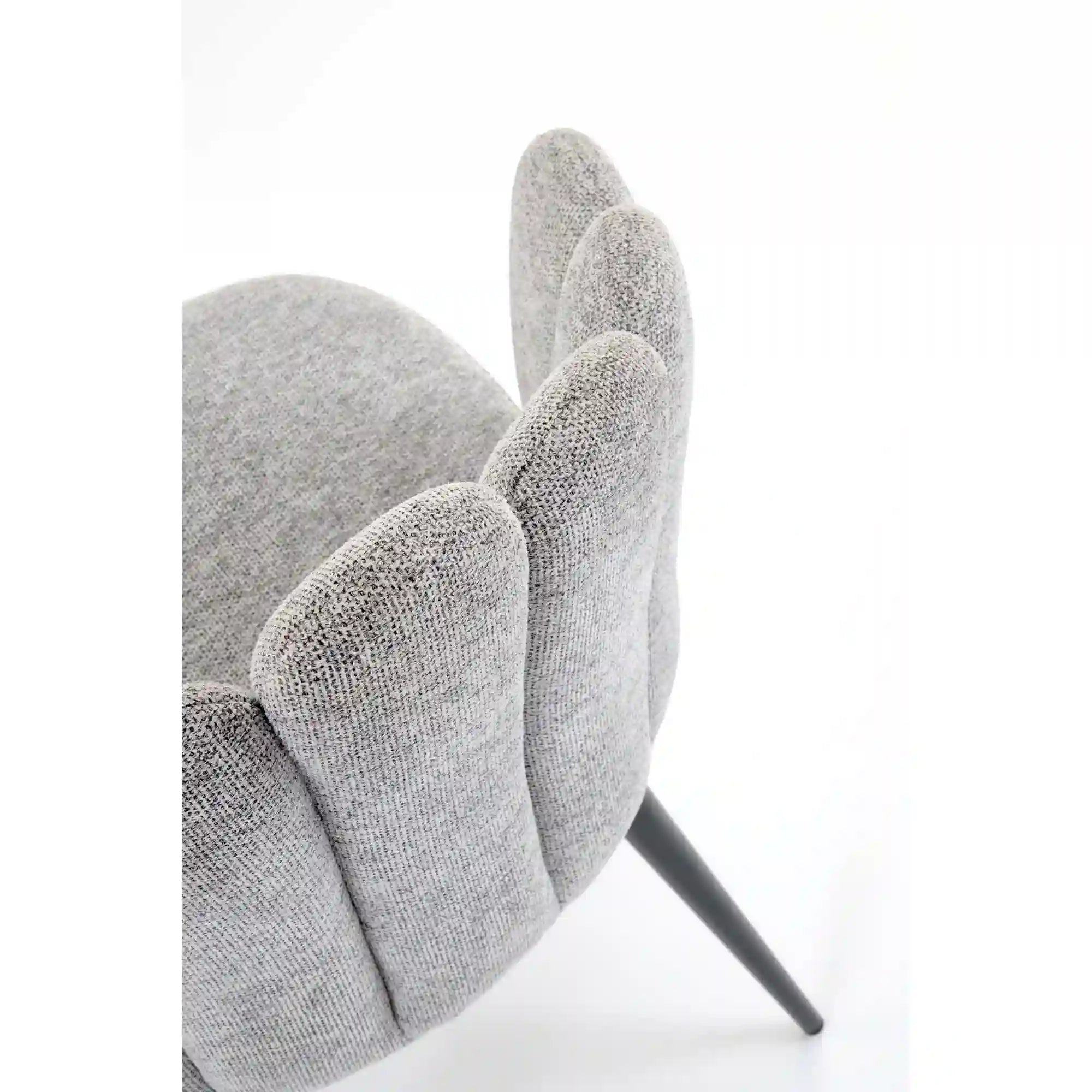 Scaun K552, gri/negru, stofa clasica/metal, 53x53x83 cm