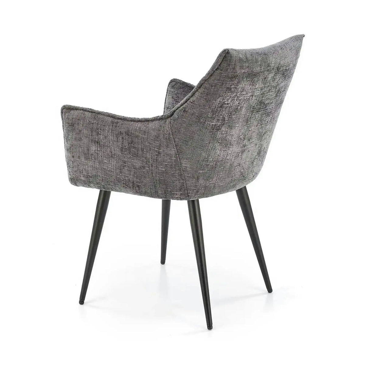 Scaun K559, gri/negru, stofa clasica/metal, 60x59x85 cm