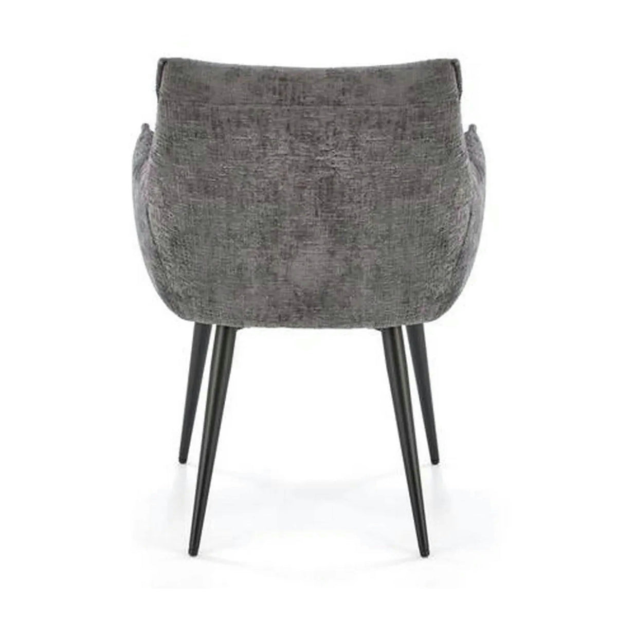 Scaun K559, gri/negru, stofa clasica/metal, 60x59x85 cm