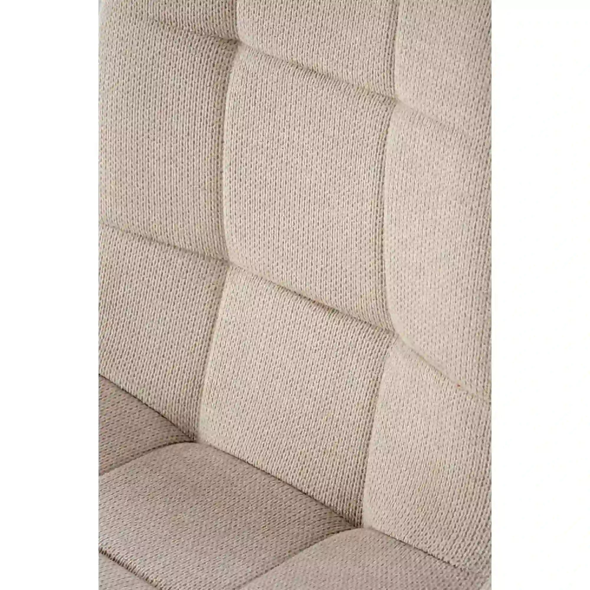 Scaun K560, bej/negru, stofa clasica/metal, 45x53x88 cm