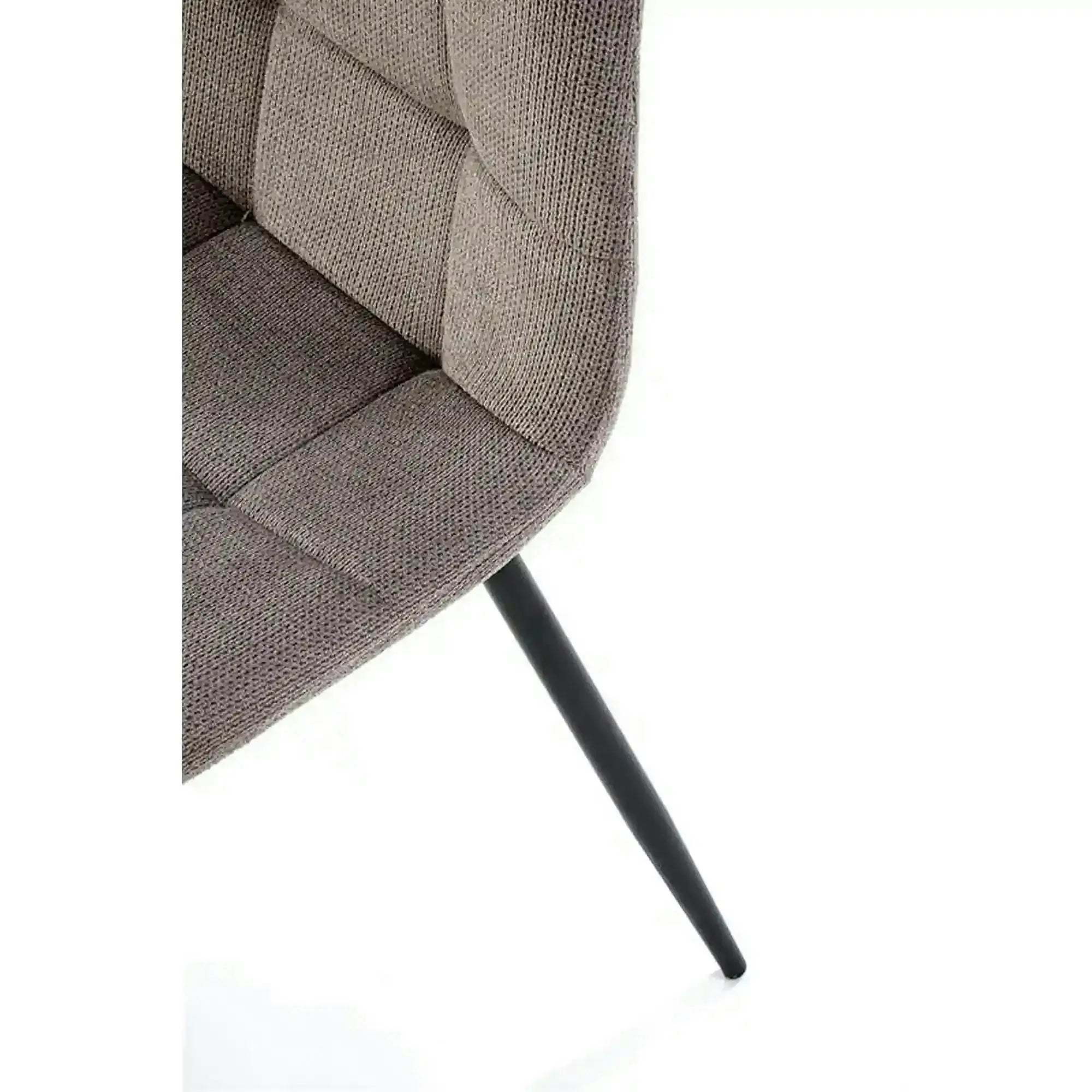 Scaun K560, gri/negru, stofa clasica/metal, 45x53x88 cm
