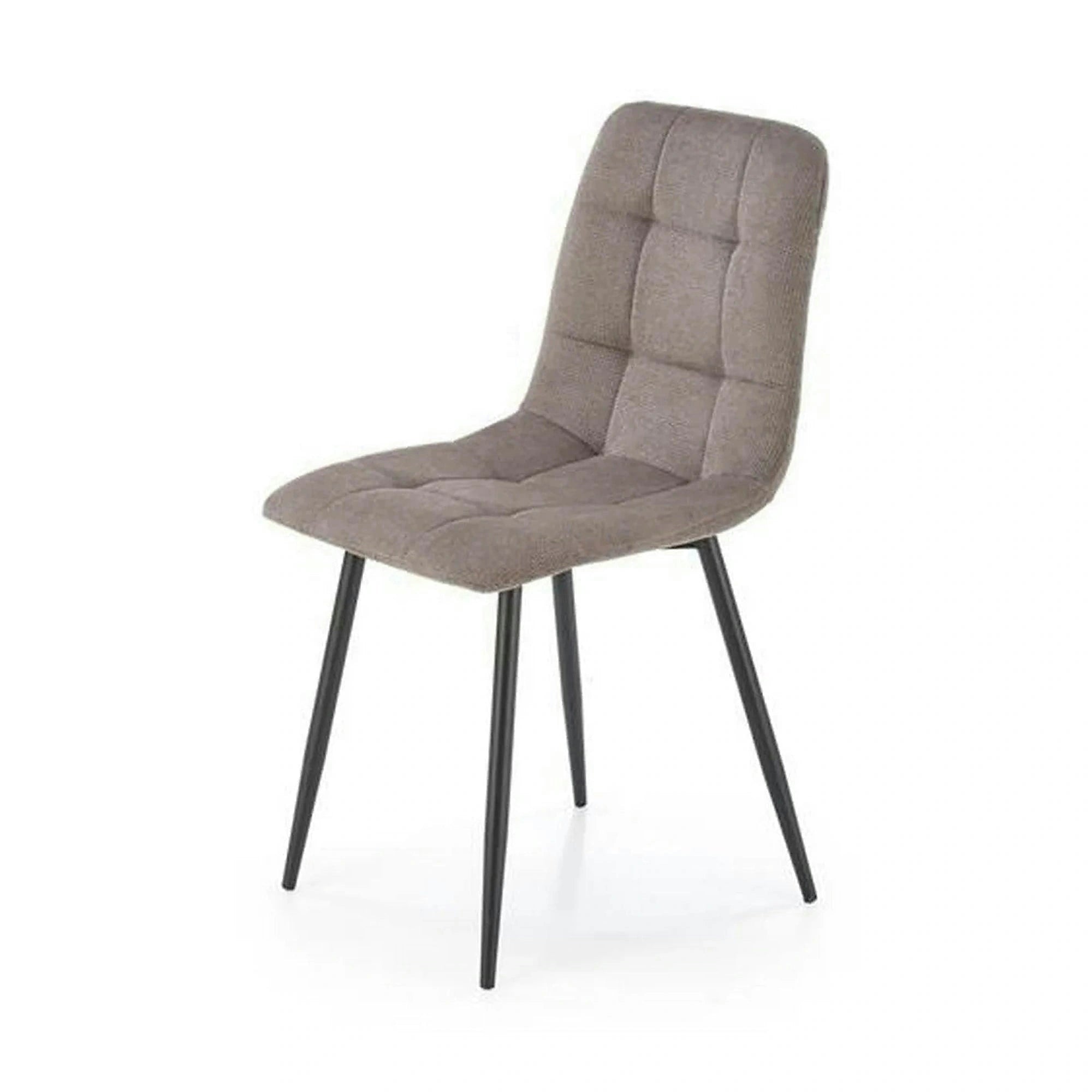 Scaun K560, gri/negru, stofa clasica/metal, 45x53x88 cm
