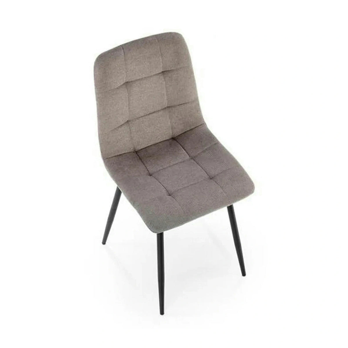 Scaun K560, gri/negru, stofa clasica/metal, 45x53x88 cm