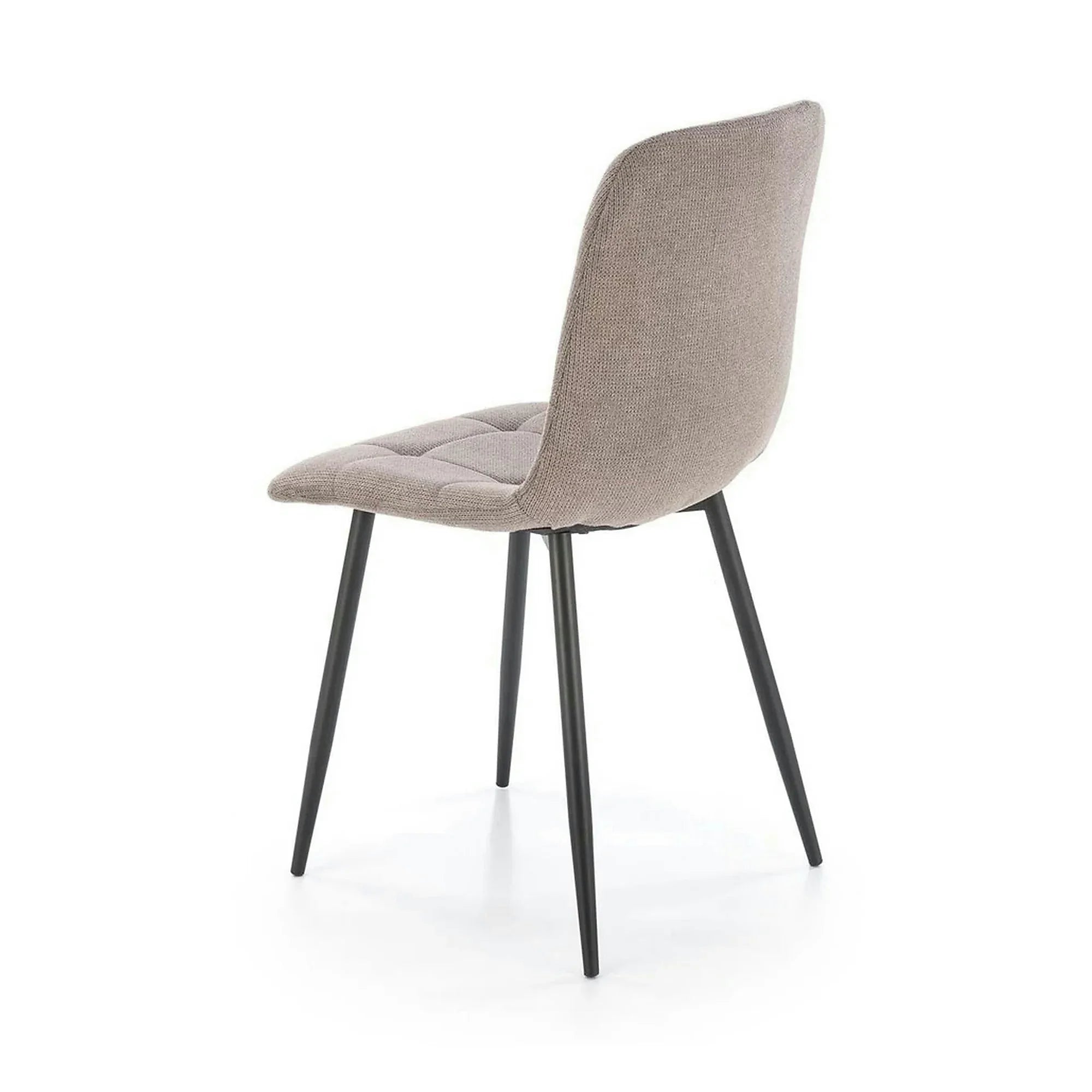 Scaun K560, gri/negru, stofa clasica/metal, 45x53x88 cm