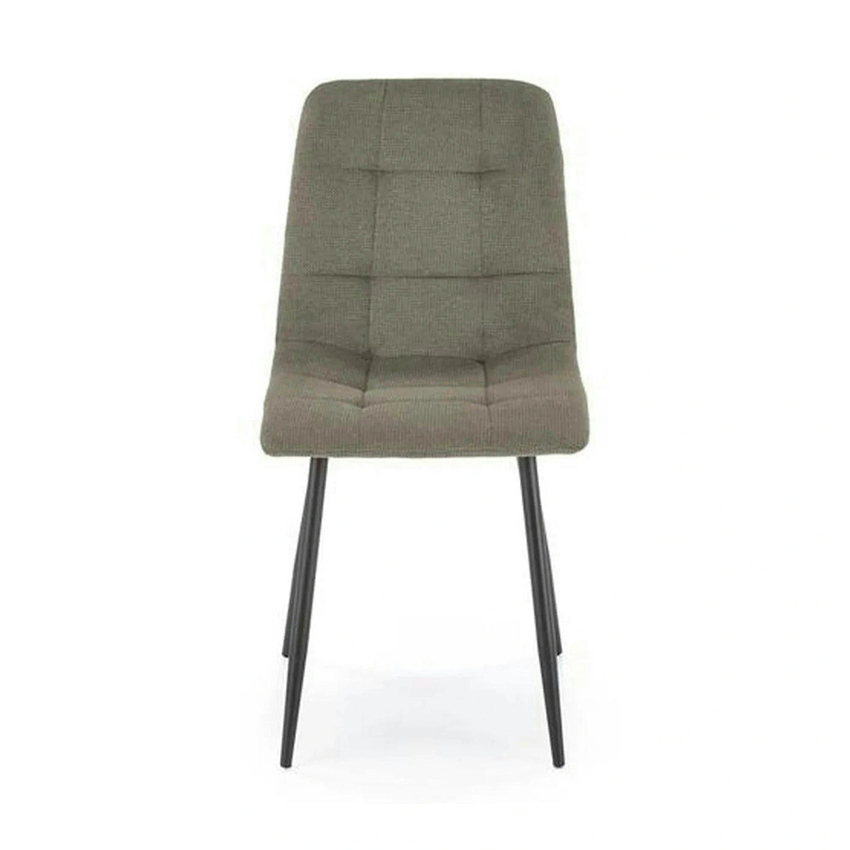 Scaun K560, verde/negru, stofa clasica/metal, 45x53x88 cm