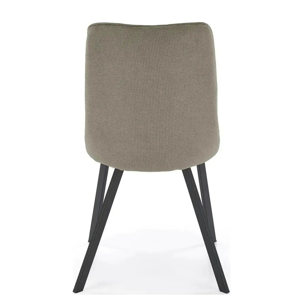 Scaun K561, verde/negru, stofa clasica/metal, 44x58x85 cm